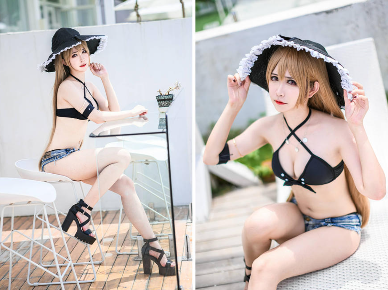 【阮邑_Fairy】COS写真照片合集资源下载-包含明日方舟年、碧蓝航线大凤、爱宕等作品